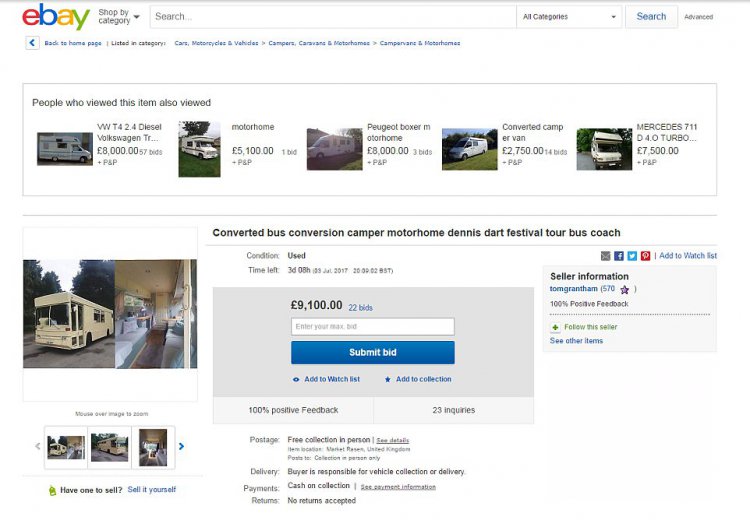 Пара купила старый автобус за ?1200 и превратила в уютный дом на колесах Пара купила старый автобус за ?1200 и превратила в уютный дом на колесах