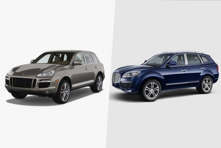 Китайские копии популярных европейских автомобилей Китайские копии популярных европейских автомобилей