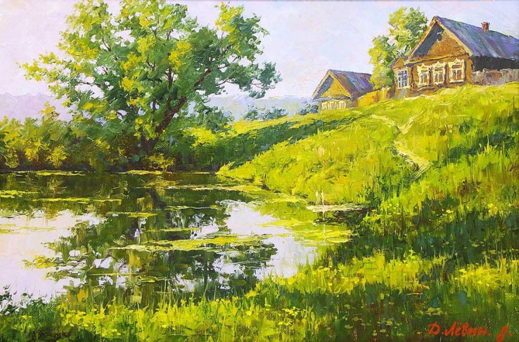 Сельские мотивы на картинах Дмитрия Лёвина Сельские мотивы на картинах Дмитрия Лёвина
