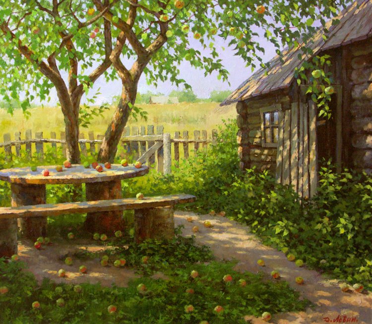 Сельские мотивы на картинах Дмитрия Лёвина Сельские мотивы на картинах Дмитрия Лёвина