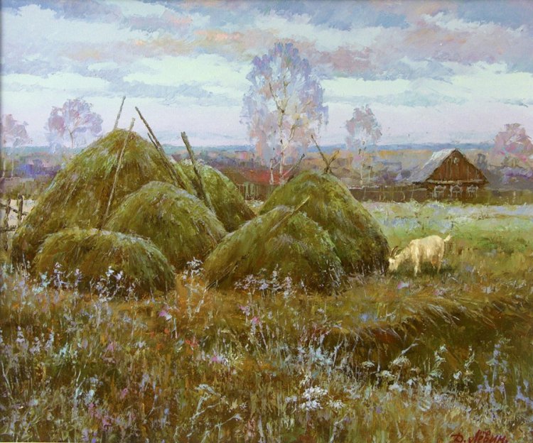 Сельские мотивы на картинах Дмитрия Лёвина Сельские мотивы на картинах Дмитрия Лёвина