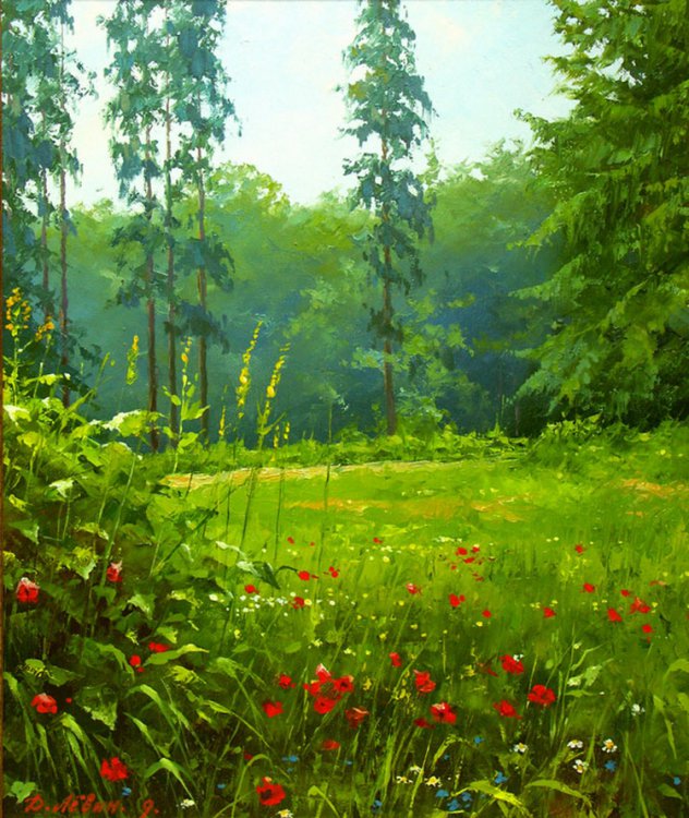 Сельские мотивы на картинах Дмитрия Лёвина Сельские мотивы на картинах Дмитрия Лёвина