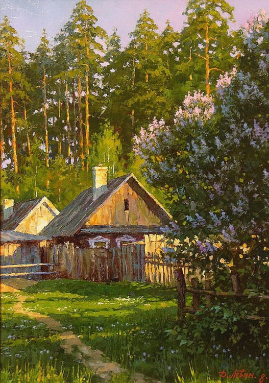 Сельские мотивы на картинах Дмитрия Лёвина Сельские мотивы на картинах Дмитрия Лёвина
