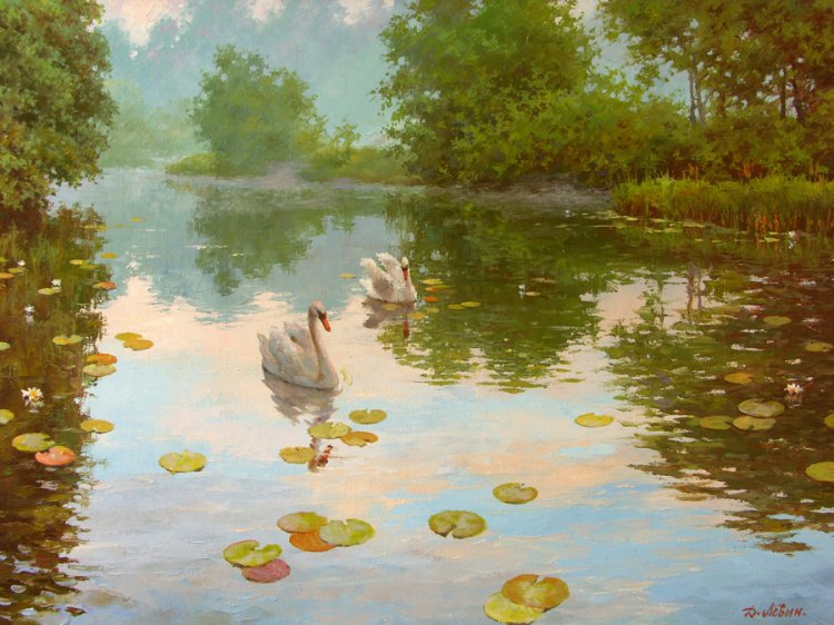Сельские мотивы на картинах Дмитрия Лёвина Сельские мотивы на картинах Дмитрия Лёвина