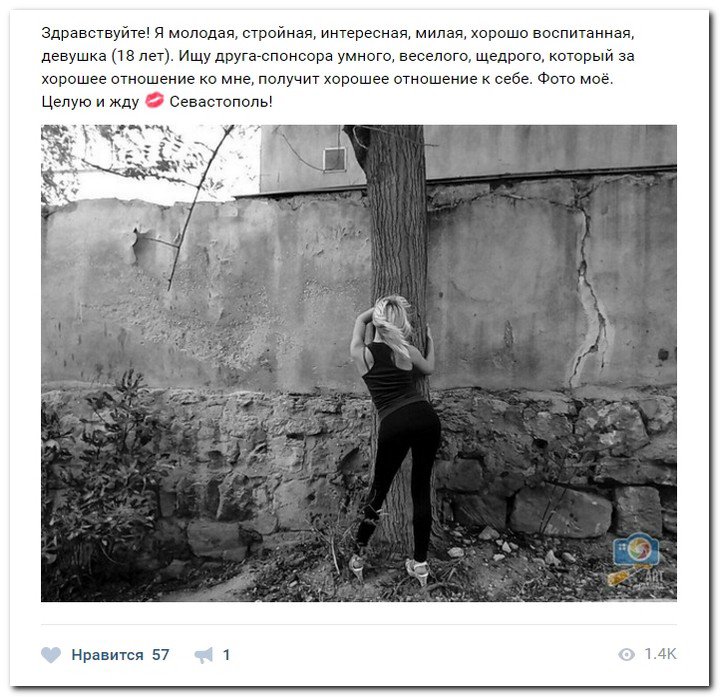 Девушки ищут спонсоров (часть 22) Девушки ищут спонсоров (часть 22)