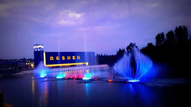 Винницкий фонтан Roshen Винницкий фонтан Roshen