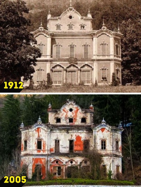 Подборка фотографий известных мест, которые показывают скоротечность времени Подборка фотографий известных мест, которые показывают скоротечность времени