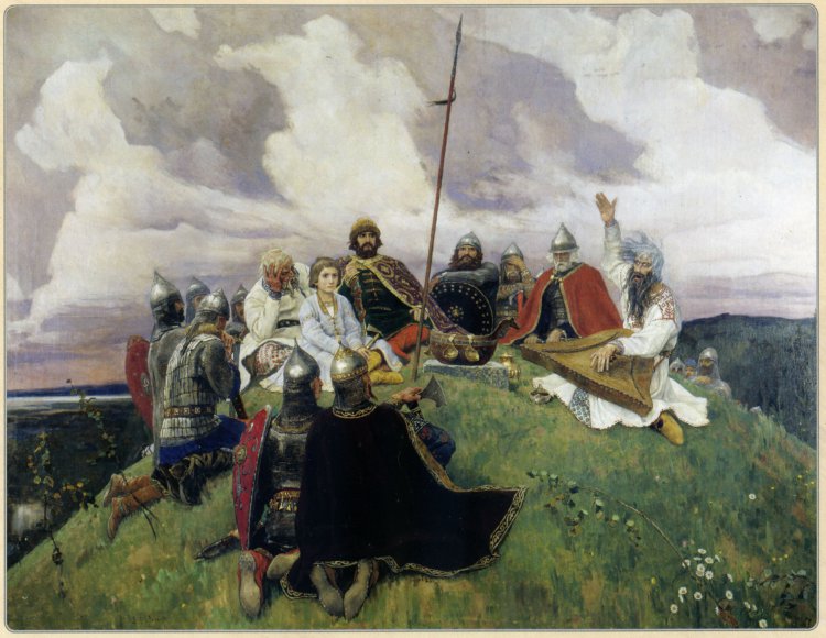 Виктор Васнецов. Дух жизни, силы и свободы возносит, обвевает нас! Виктор Васнецов. Дух жизни, силы и свободы возносит, обвевает нас!