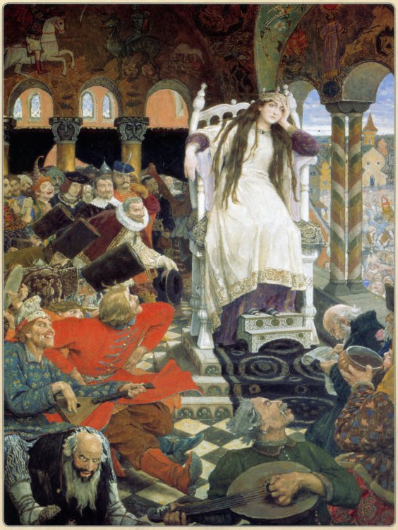 Виктор Васнецов. Дух жизни, силы и свободы возносит, обвевает нас! Виктор Васнецов. Дух жизни, силы и свободы возносит, обвевает нас!